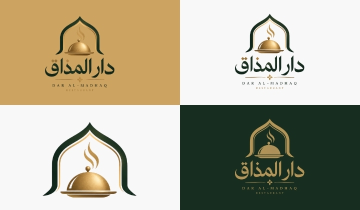 📐 شبكية الشعار وتنوع التطبيقات البصرية