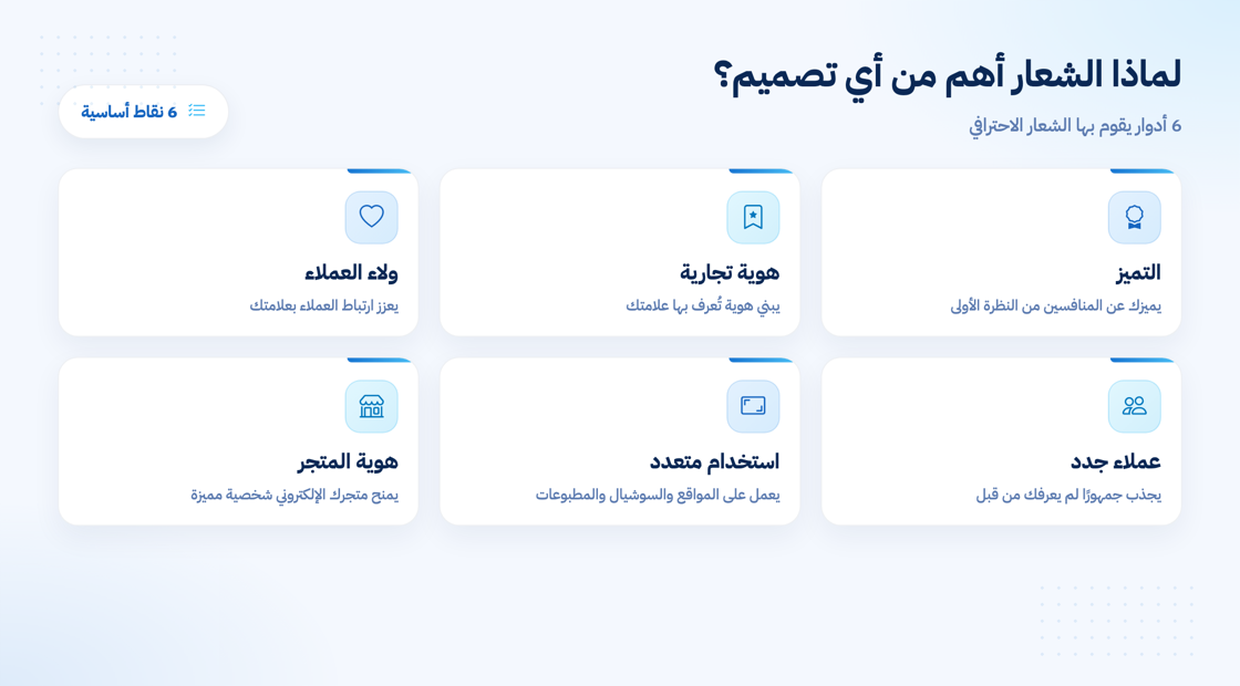 أهمية تصميم الشعار الاحترافي لعلامتك التجارية