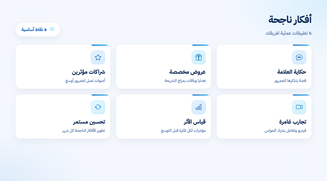أفكار تسويقية بنفسجية ناجحة في 2026