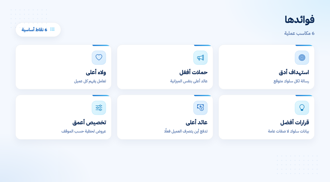 فوائد التجزئة السلوكية للشركات