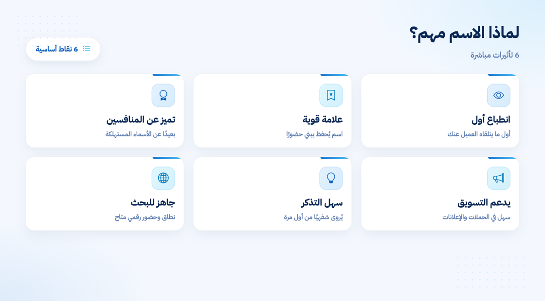 لماذا يهم اختيار اسم تجاري مميز