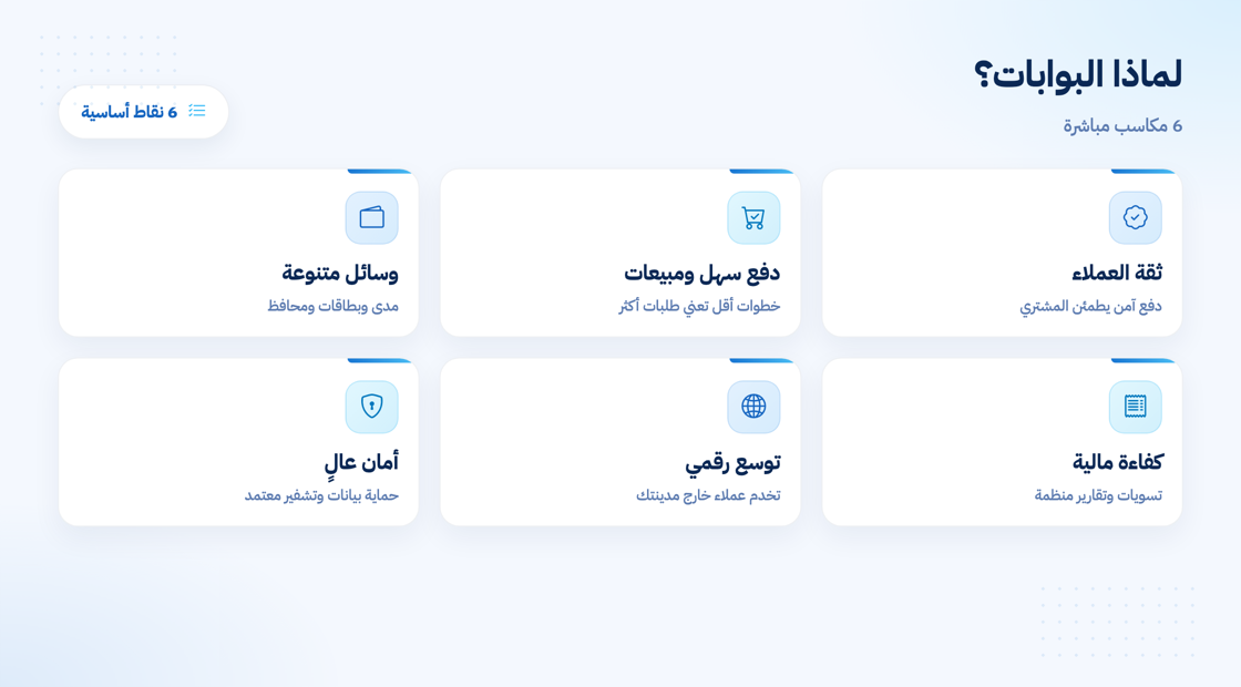 لماذا بوابات الدفع ضرورة لنمو متجرك