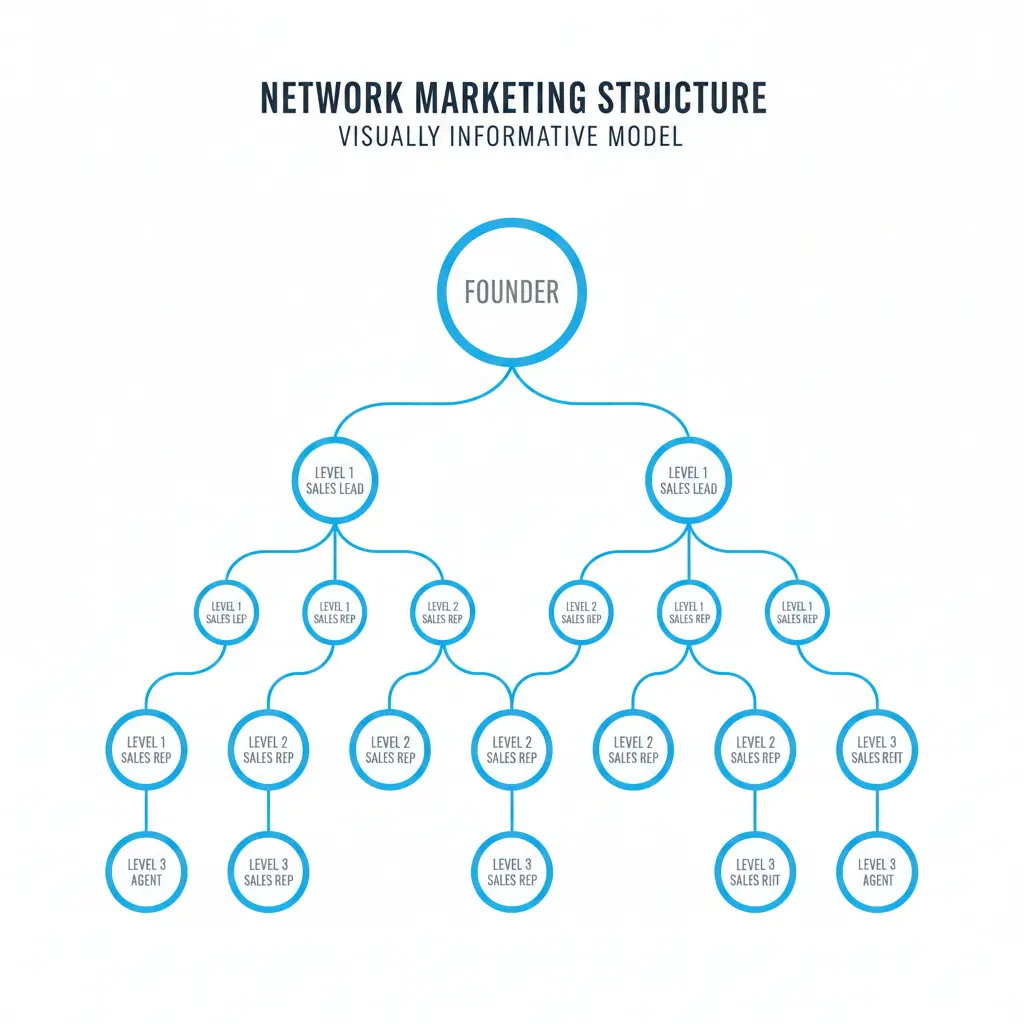 7 انواع من التسويق الشبكي - Multi level Marketing