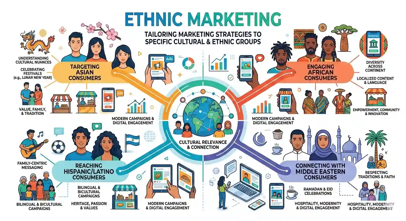 7 أسباب تجعلك تختار التسويق العِرقي Ethnic Marketing
