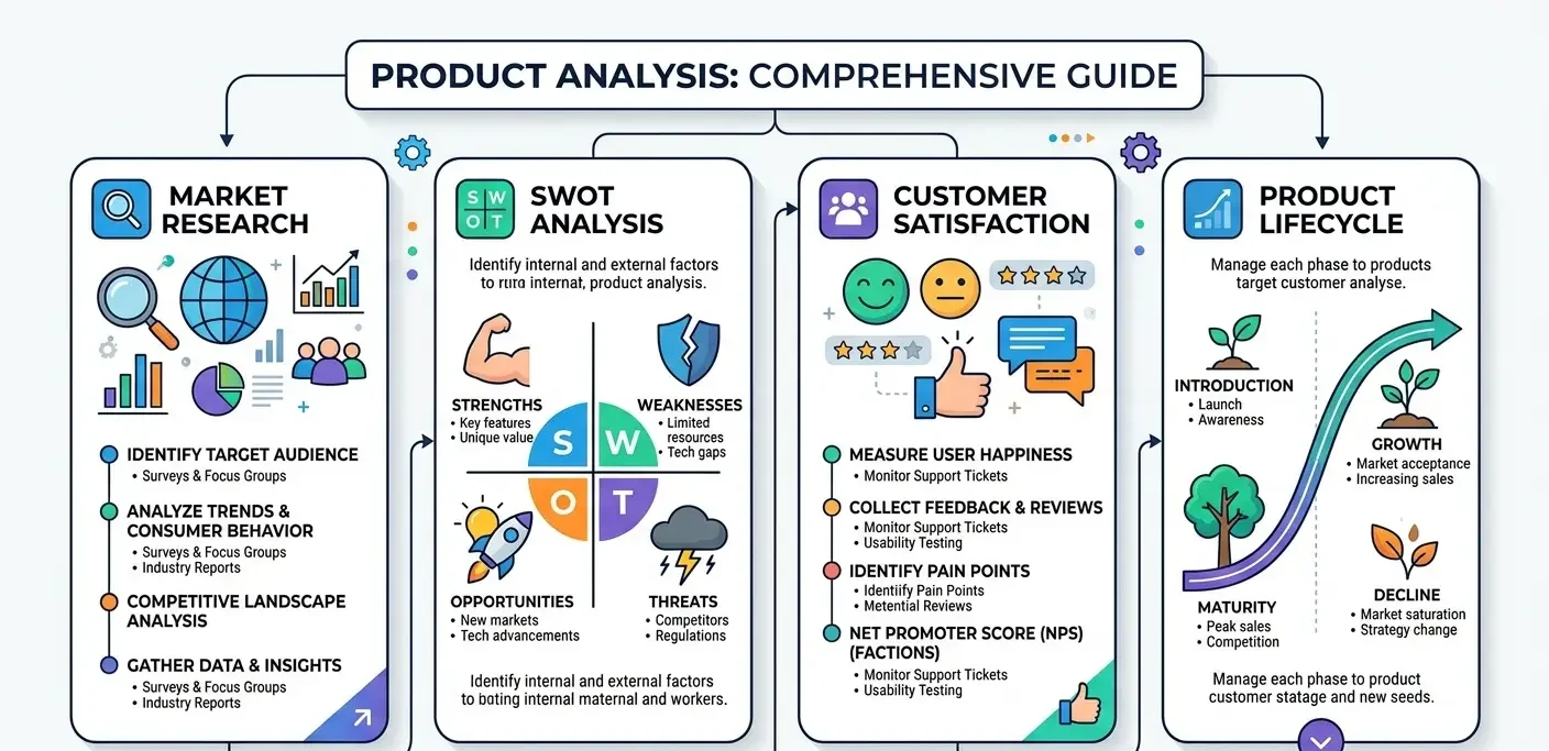 ابرز فوائد تحليل المنتج Product Analysis