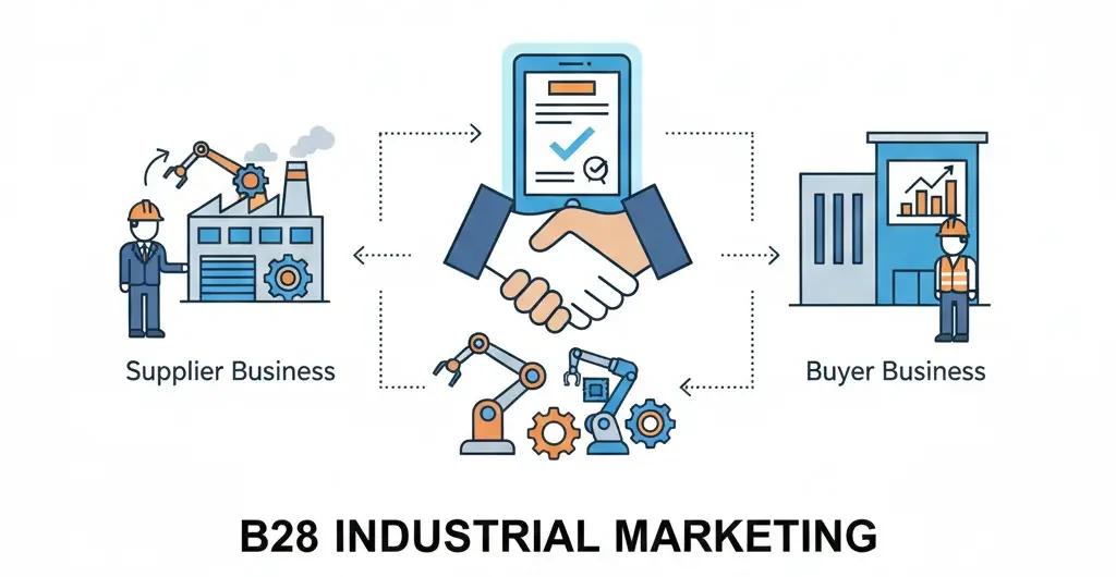 أهم العناصر التي يجب توافرها في استراتجية التسويق الصناعي Industrial Marketing