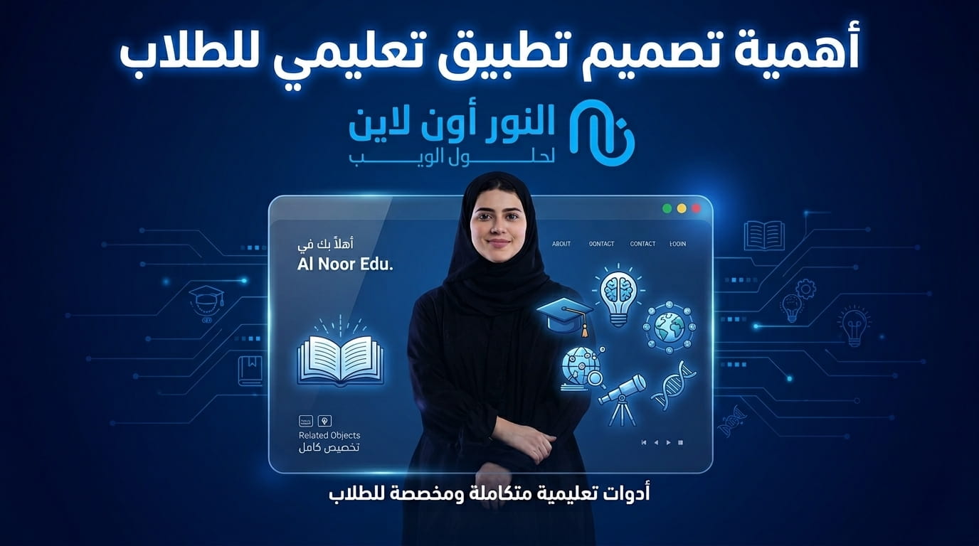 أهمية تصميم تطبيق تعليمي موجه للطلاب
