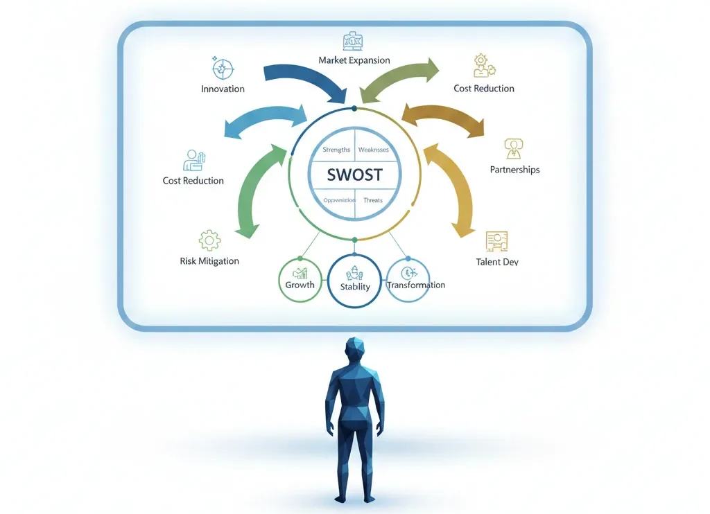 الخدمات التي نقدمها للشركات في تحليل سوات - SWOT Analysis