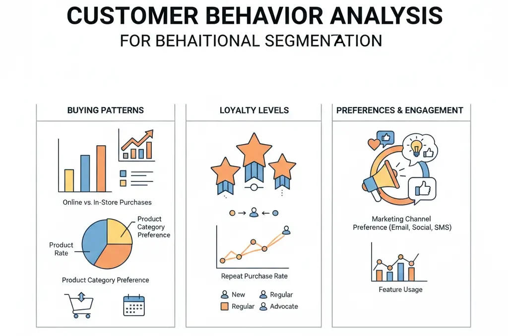 امثلة علي التجزئة السلوكية Behavioral Segmentation