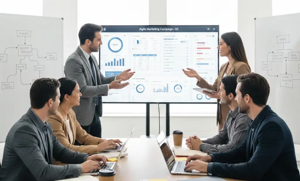 أمثلة حقيقة حول التسويق السريع Agile Marketing