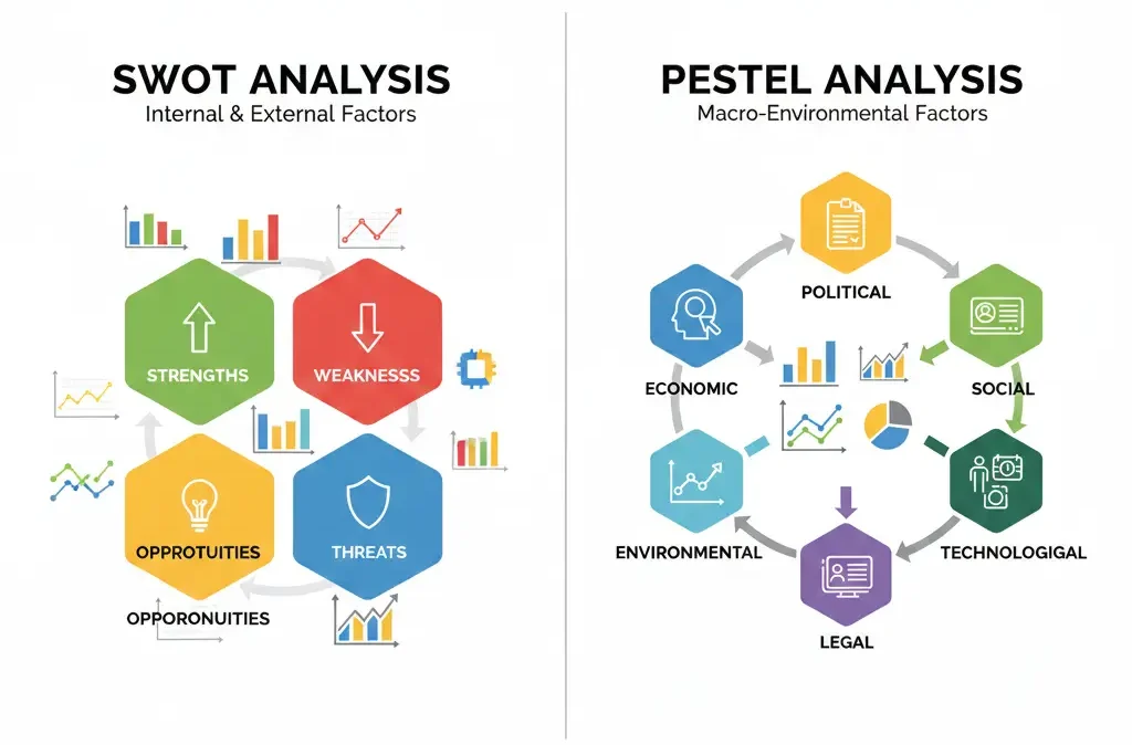 امثلة حقيقية علي تحليل بيستل PESTEL Analysis