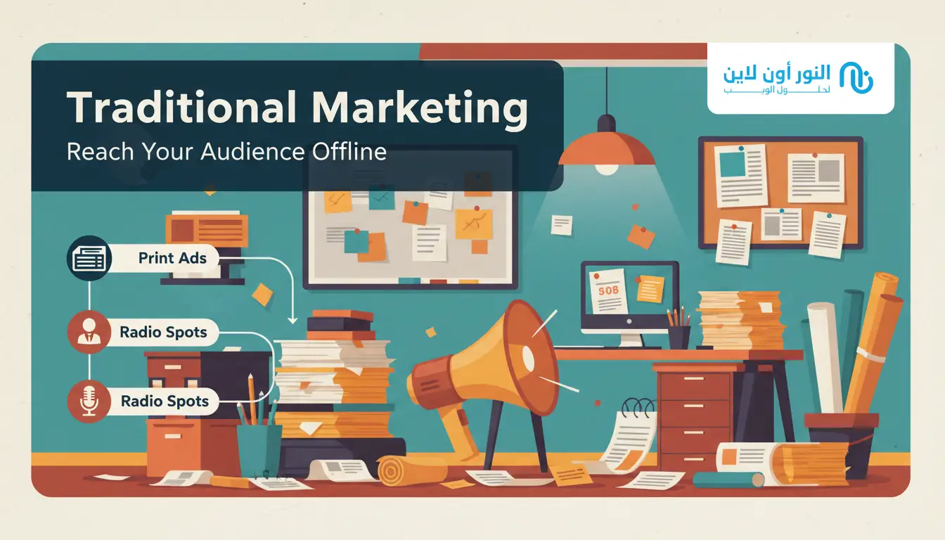 ايجابيات وسلبيات التسويق التقليدي Traditional Marketing