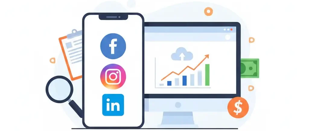 باقات وبرامج تسويق الكتروني للمشاريع مع النور اون لاين