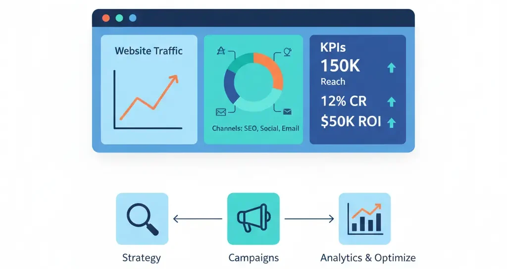 خدمات النور اون لاين في تحسين فعالية التسويق Marketing Effectiveness