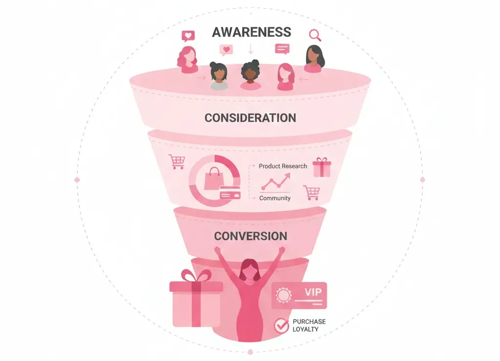 كيف تساعد النور أون لاين في تصميم استراتيجيات التسويق الوردي - Pink Marketing؟