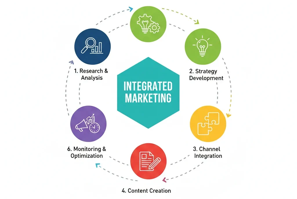كيفية إنشاء استراتيجية التسويق المتكامل - Integrated Marketing