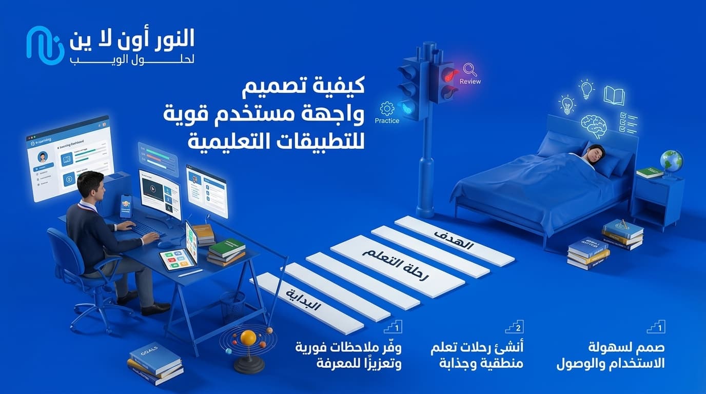 كيفية تصميم واجهة مستخدم قوية لتطبيقات التعليم