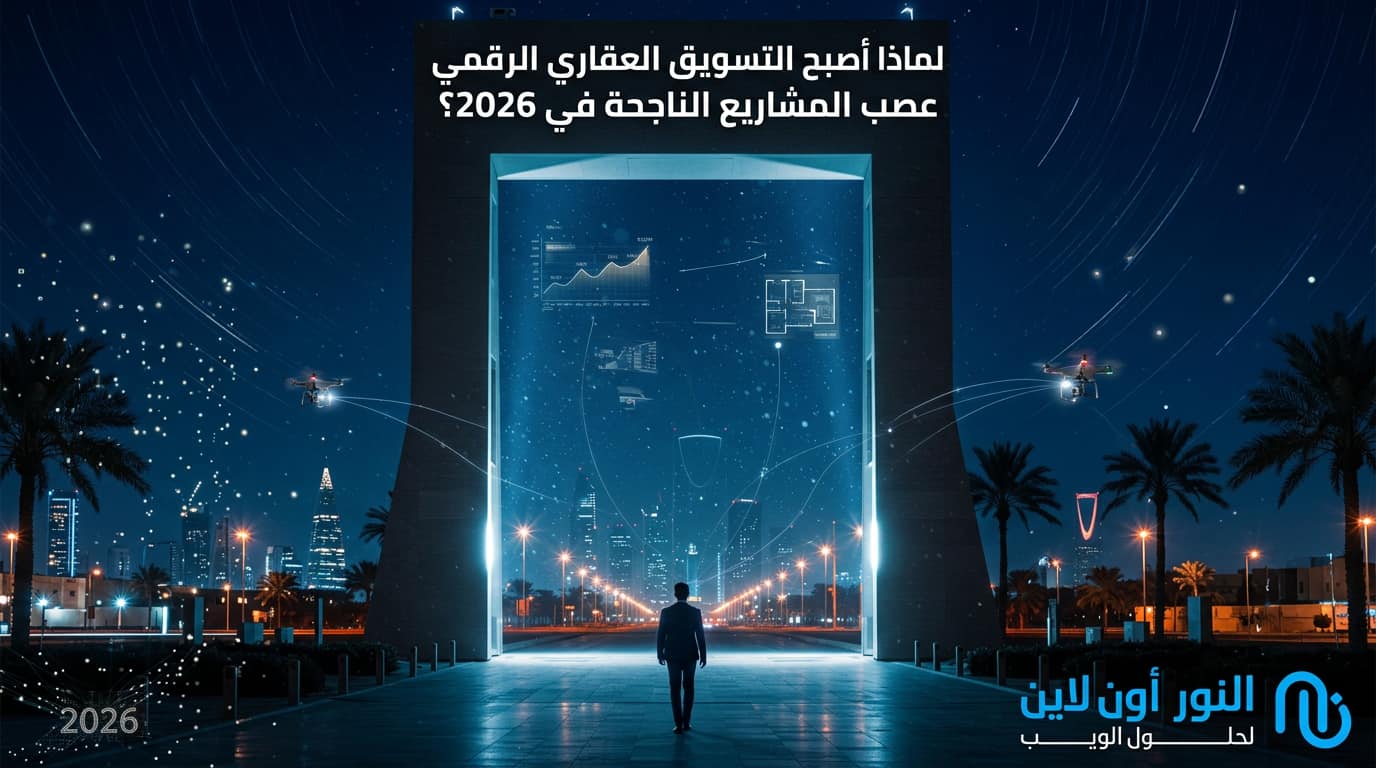 لماذا أصبح التسويق العقاري الرقمي عصب المشاريع الناجحة في 2026؟