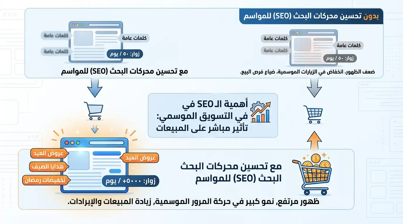لماذا تختار النور اون لاين في حملات Seasonal Marketing التسويق الموسمي؟