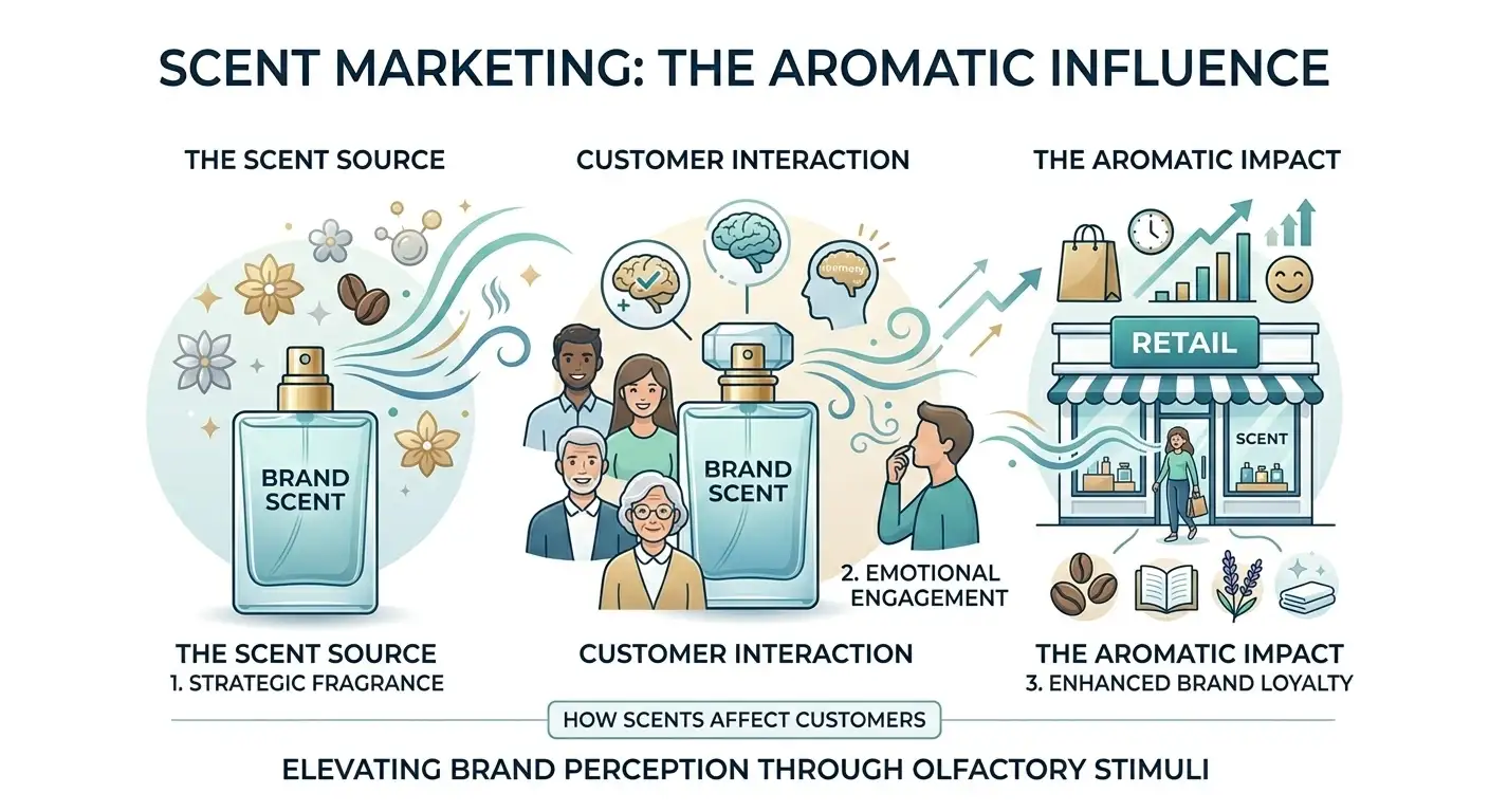 لماذا يستخدم اصحاب الشركات الكبري التسويق بالروائح Scent Marketing؟