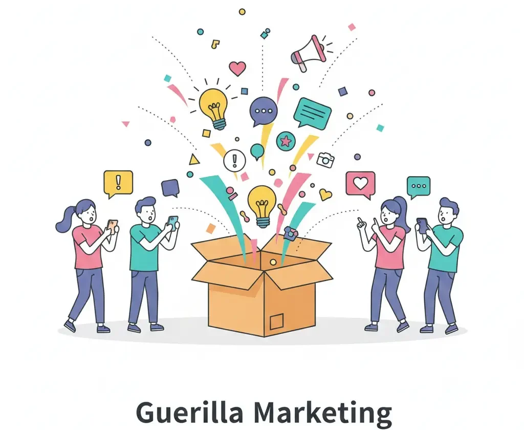 ما هو التسويق المبتكر - Guerilla Marketing؟