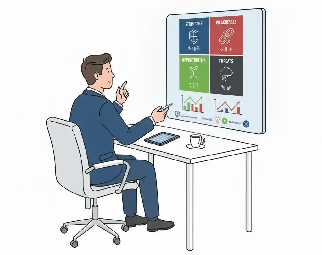 ما هي أهم 3 خطوات تحليل سوات - SWOT Analysis؟