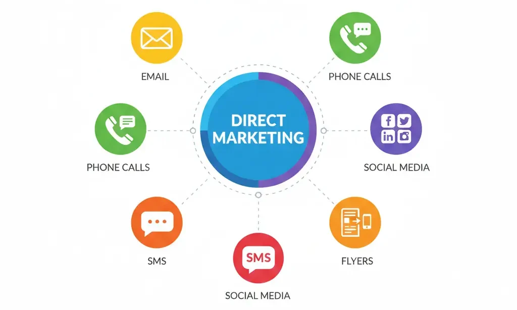 ما هي أهم 4 اهداف متوقعة من التسويق المباشر - Direct Marketing؟