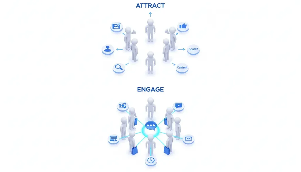 ما هي أهم استراتيجيات التسويق الداخلي – Inbound Marketing؟
