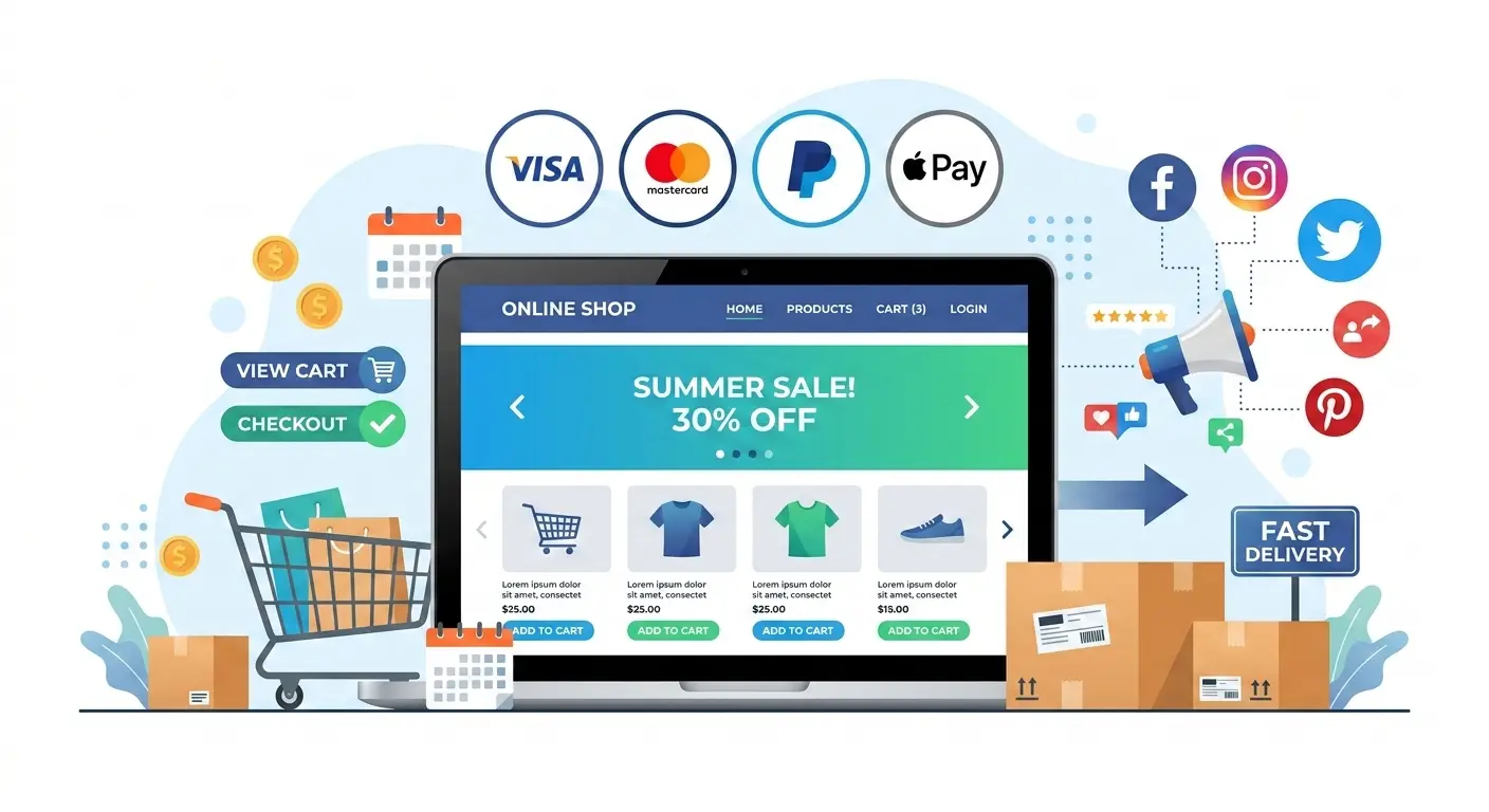 ما هي اهمية التجارة الالكترونية - E-Commerce؟