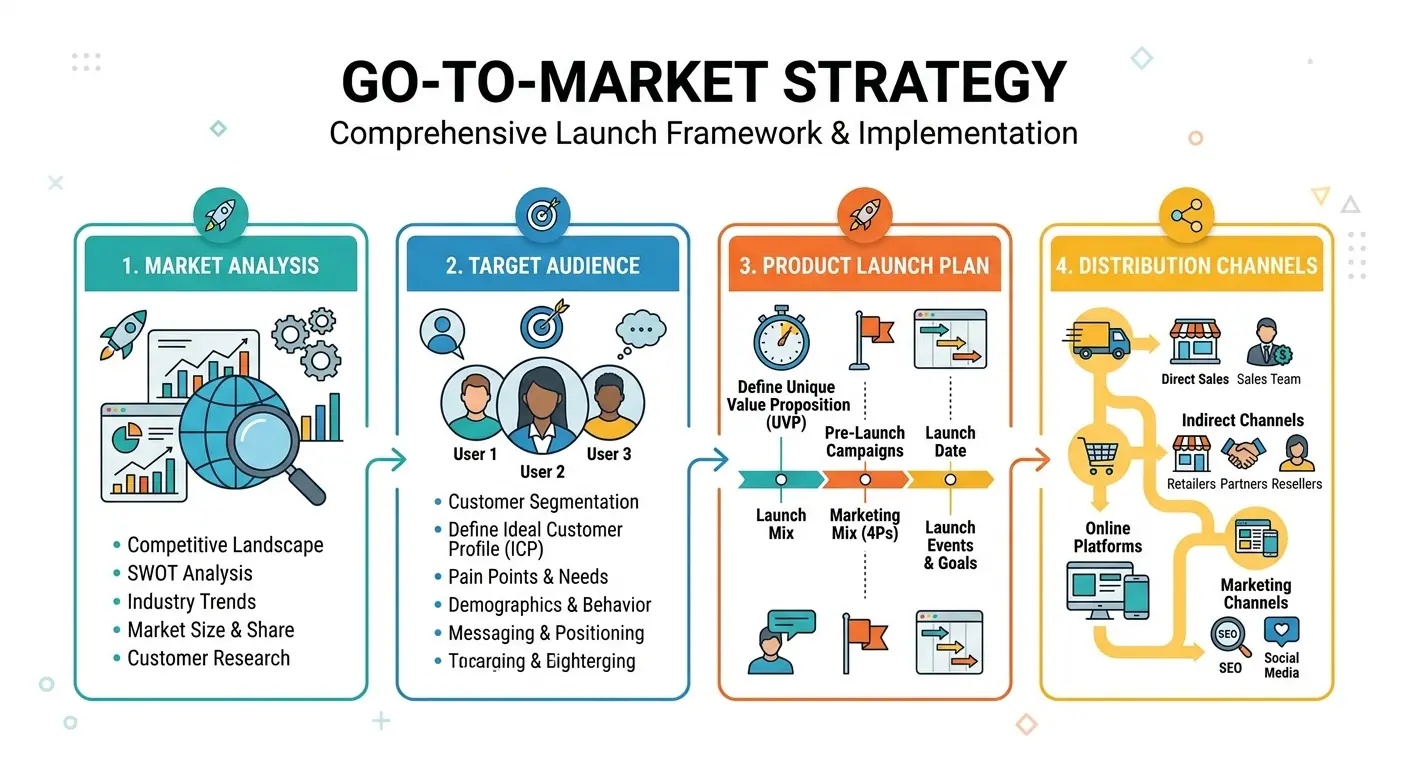 ما هي اهمية استراتيجية دخول السوق Go to market؟