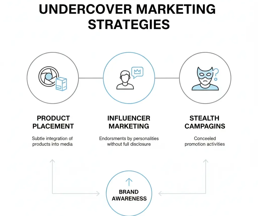 ما هي خدمات النور اون لاين في التسويق السري Undercover Marketing؟