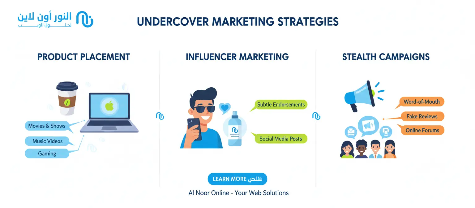 ما هي خطوات إعداد خطة التسويق السري Undercover Marketing؟