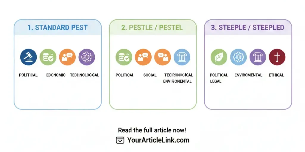 ماذا يعني تحليل بيست PEST Analysis؟