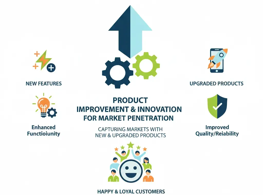 مميزات وعيوب اختراق السوق Market Penetration