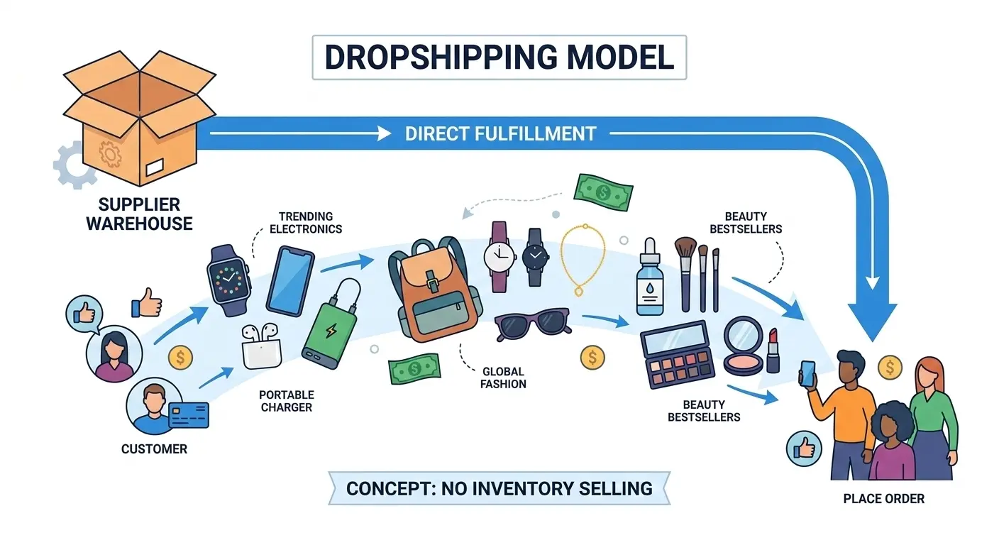 نصائح للعمل في الدروب شيبنج - Drop Shipping